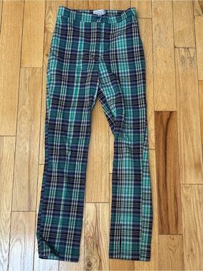 Urban Outfitters Green and Blue Plaid Pants